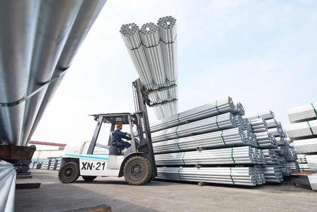 Hoa Phat exportera près de 1 .000 tonnes de tubes en acier galvanisé vers l'Inde ảnh 1 Hoa Phat exportera près de 1 .000 tonnes de tubes en acier galvanisé vers l'Inde ảnh 1