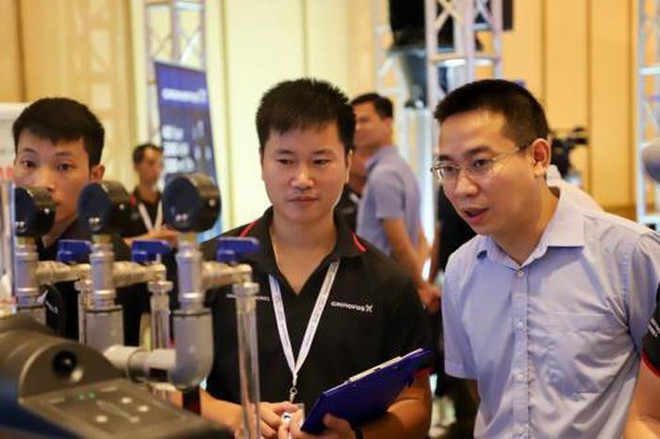 Exposition de motopompes danoises à Hanoi ảnh 1 Exposition de motopompes danoises à Hanoi ảnh 1