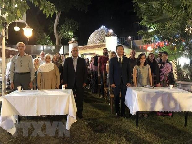 Célébration des 50 ans de l'application du Testament du Président Ho Chi Minh en Egypte ảnh 1 Célébration des 50 ans de l'application du Testament du Président Ho Chi Minh en Egypte ảnh 1