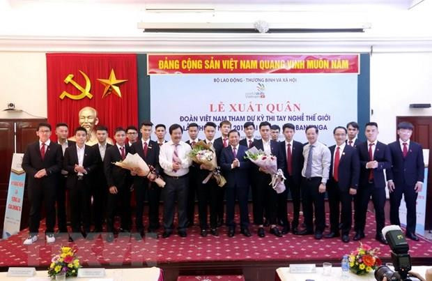Le Vietnam au 45e concours mondial de qualification professionnelle ảnh 1 Le Vietnam au 45e concours mondial de qualification professionnelle ảnh 1