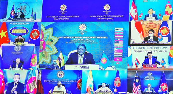 AMM-54: le Vietnam souligne la solidarité de l’ASEAN dans la lutte contre le Covid-19 ảnh 1 AMM-54: le Vietnam souligne la solidarité de l’ASEAN dans la lutte contre le Covid-19 ảnh 1