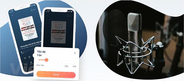 Le boom des livres audio au Vietnam au milieu de la pandémie de COVID-19 ảnh 2 Le boom des livres audio au Vietnam au milieu de la pandémie de COVID-19 ảnh 2