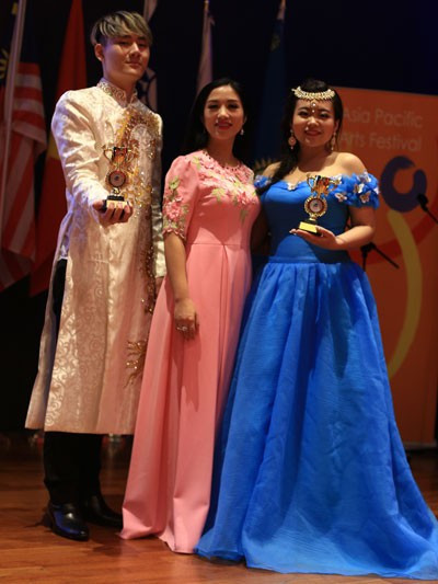 Le Vietnam remporte les prix d'or au Festival artistique d'Asie-Pacifique ảnh 1 Le Vietnam remporte les prix d'or au Festival artistique d'Asie-Pacifique ảnh 1