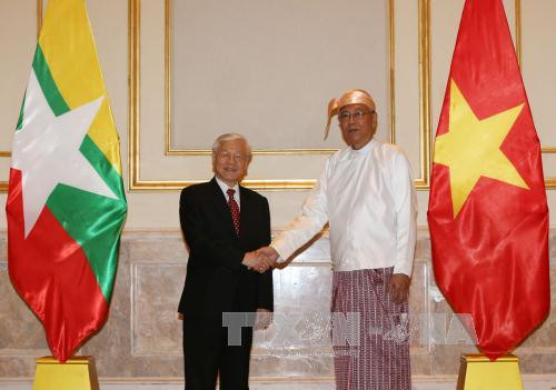 Le partenariat de coopération intégrale marque un jalon important dans les relations Vietnam-Myanmar ảnh 1 Le partenariat de coopération intégrale marque un jalon important dans les relations Vietnam-Myanmar ảnh 1