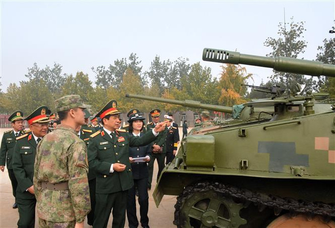 Vietnam-Chine promeuvent leur coopération dans la recherche scientifique militaire ảnh 1 Vietnam-Chine promeuvent leur coopération dans la recherche scientifique militaire ảnh 1