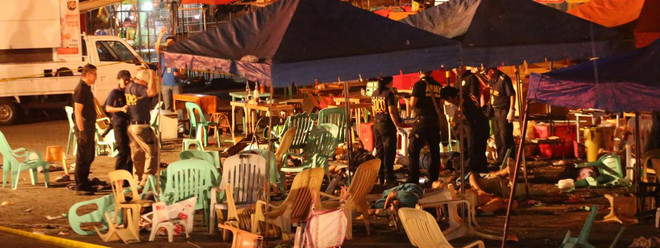 Philippines: un attentat à la bombe fait 14 morts à Davao, ville du président ảnh 1 Philippines: un attentat à la bombe fait 14 morts à Davao, ville du président ảnh 1