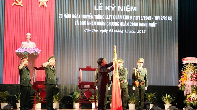 La 9e Zone militaire fête son 70e anniversaire ảnh 1 La 9e Zone militaire fête son 70e anniversaire ảnh 1