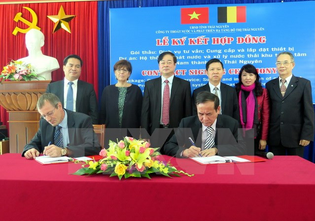 La Belgique finance un projet de traitement des eaux usées à Thai Nguyen ảnh 1 La Belgique finance un projet de traitement des eaux usées à Thai Nguyen ảnh 1