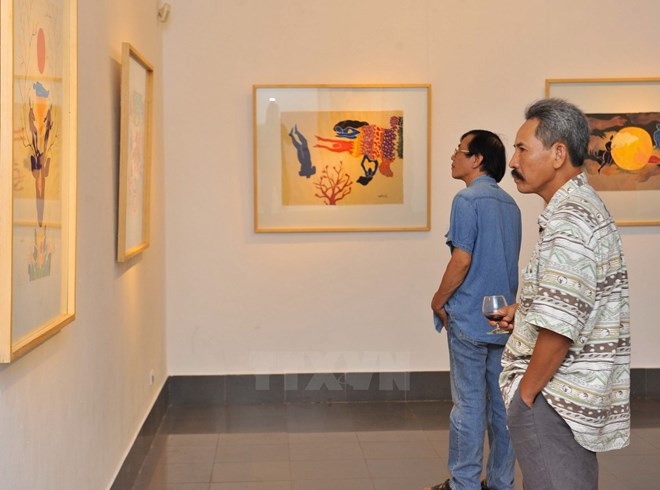 Exposition nationale des Beaux-arts du Vietnam 2015 ảnh 1 Exposition nationale des Beaux-arts du Vietnam 2015 ảnh 1