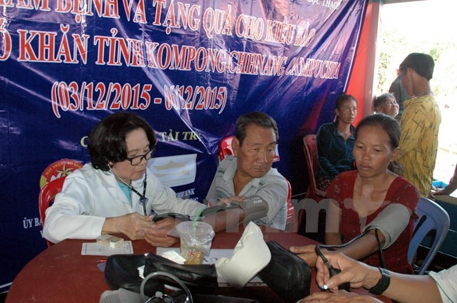 Consultations médicales gratuites pour les Viêt kiêu cambodgiens ảnh 1 Consultations médicales gratuites pour les Viêt kiêu cambodgiens ảnh 1