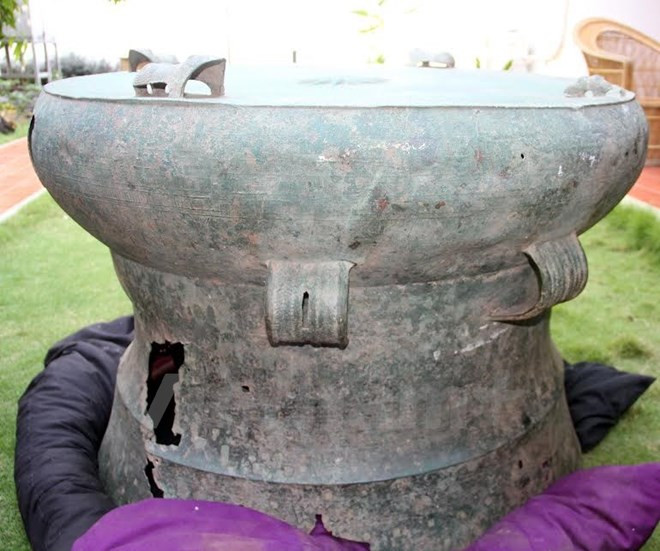 Découverte d’un tambour de Dong Son au Timor-Leste ảnh 1