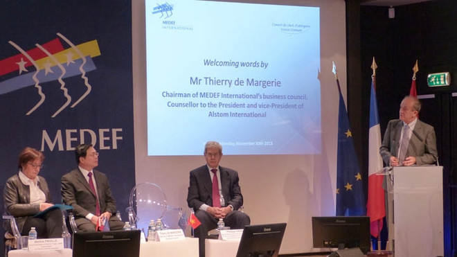 Intensifier les relations économiques Vietnam-France ảnh 1 Intensifier les relations économiques Vietnam-France ảnh 1