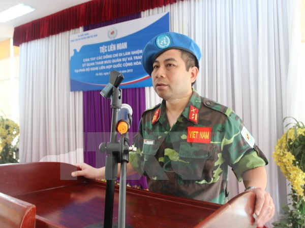 Vietnam-Chine renforcent leur coopération dans les opérations de maintien de la paix de l'ONU ảnh 1 Vietnam-Chine renforcent leur coopération dans les opérations de maintien de la paix de l'ONU ảnh 1