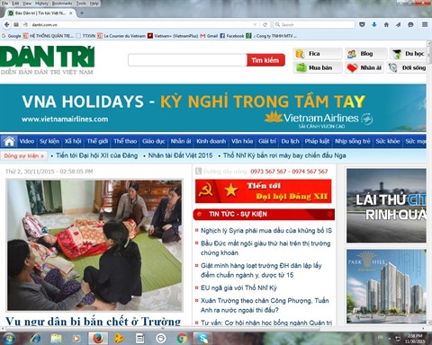 Le nom de domaine ".vn" à la 7e place en Asie ảnh 1 Le nom de domaine ".vn" à la 7e place en Asie ảnh 1
