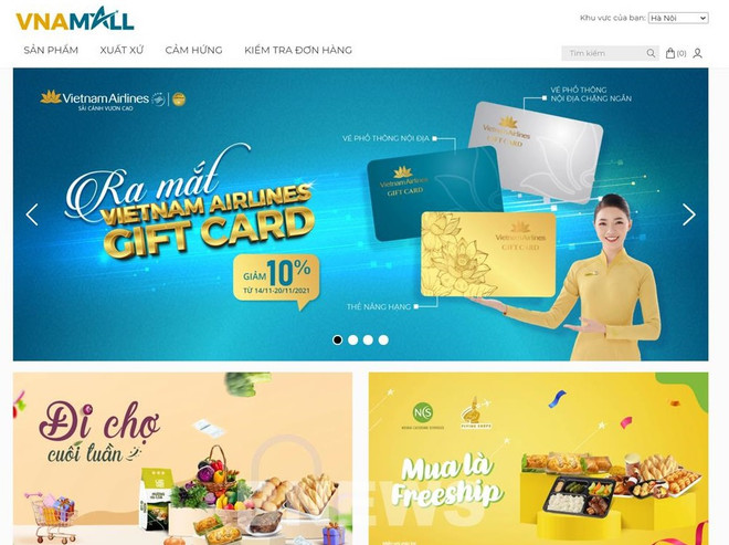 Vietnam Airlines lance sa plateforme de commerce électronique VNAMALL ảnh 1