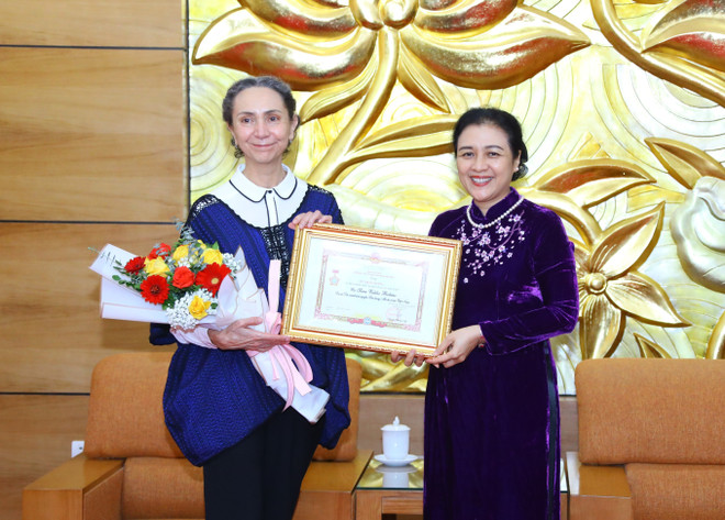 L'ambassadrice du Mexique au Vietnam à l'honneur ảnh 1 L'ambassadrice du Mexique au Vietnam à l'honneur ảnh 1