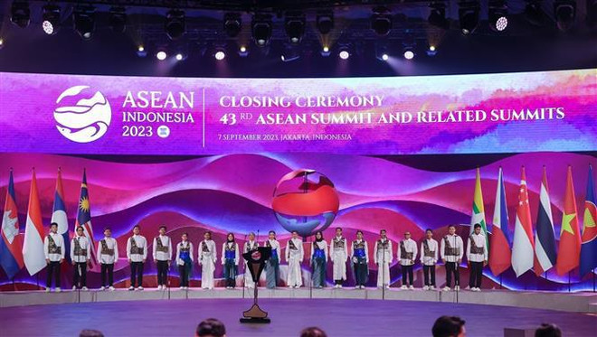 Le 43e sommet de l'ASEAN se termine en Indonésie ảnh 1 Le 43e sommet de l'ASEAN se termine en Indonésie ảnh 1