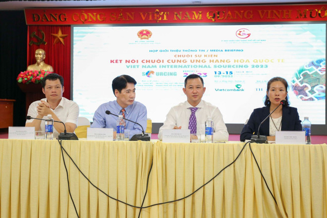 Conférence de presse sur Vietnam International Sourcing 2023 ảnh 1 Conférence de presse sur Vietnam International Sourcing 2023 ảnh 1