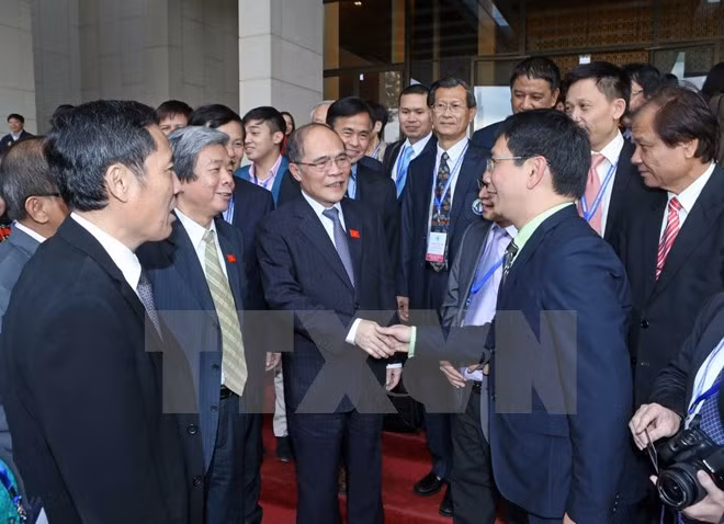 Le président de l'AN rencontre des journalistes de l'ASEAN ảnh 1