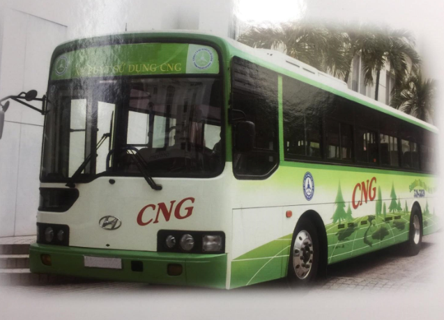 Hanoi lance des bus alimentés au gaz naturel comprimé ảnh 1 Hanoi lance des bus alimentés au gaz naturel comprimé ảnh 1