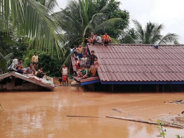 Barrage effondré : le Laos met en garde contre les fausses nouvelles et photos ảnh 1 Barrage effondré : le Laos met en garde contre les fausses nouvelles et photos ảnh 1