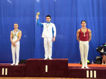 Gyms aux agrès: les Vietnamiens médaillés d'or lors de tournois internationaux ảnh 1 Gyms aux agrès: les Vietnamiens médaillés d'or lors de tournois internationaux ảnh 1