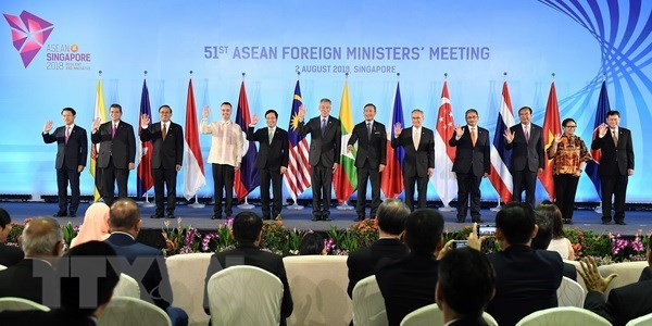 Les conférences post-ministérielles de l’ASEAN avec ses partenaires se tiennent à Singapour ảnh 1 Les conférences post-ministérielles de l’ASEAN avec ses partenaires se tiennent à Singapour ảnh 1