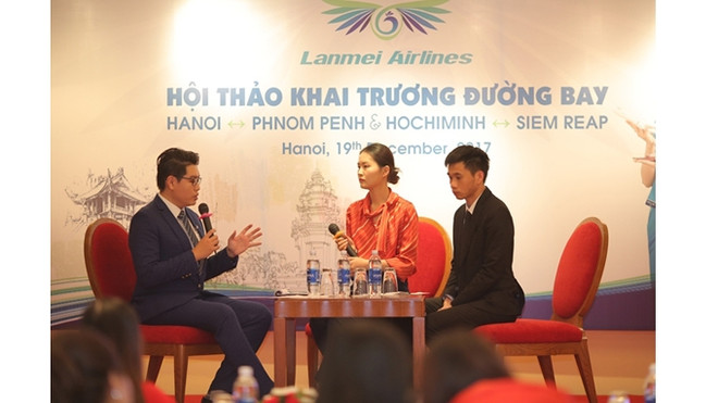 Ouverture de deux nouvelles lignes aériennes Phnom Penh-Hanoï et Siem Reap-Hô Chi Minh-Ville ảnh 1 Ouverture de deux nouvelles lignes aériennes Phnom Penh-Hanoï et Siem Reap-Hô Chi Minh-Ville ảnh 1