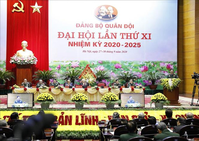 Ouverture du 11e Congrès de l'Organisation du Parti de l’Armée populaire du Vietnam ảnh 1 Ouverture du 11e Congrès de l'Organisation du Parti de l’Armée populaire du Vietnam ảnh 1