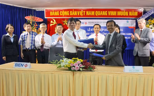 La BIDV parraine le "Parc technologique à l'environnement vert" ảnh 1 La BIDV parraine le "Parc technologique à l'environnement vert" ảnh 1
