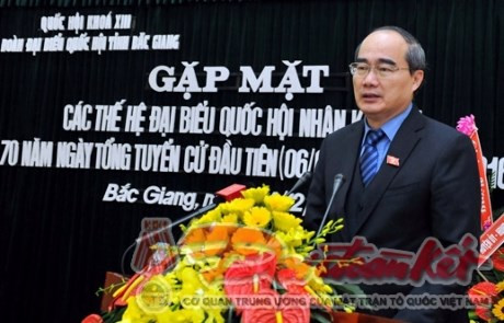 70 ans des élections législatives : rencontre avec d'anciens députés de Ha Bac-Bac Giang ảnh 1 70 ans des élections législatives : rencontre avec d'anciens députés de Ha Bac-Bac Giang ảnh 1
