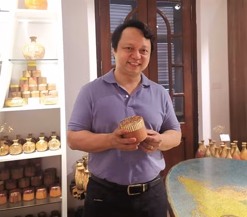 Des crayons de couleur transformés en œuvres d'art ảnh 1 Des crayons de couleur transformés en œuvres d'art ảnh 1