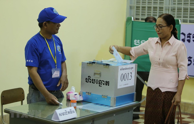 Cambodge: Plus de 99% des électeurs ont participé à l’élection des conseils locaux ảnh 1 Cambodge: Plus de 99% des électeurs ont participé à l’élection des conseils locaux ảnh 1