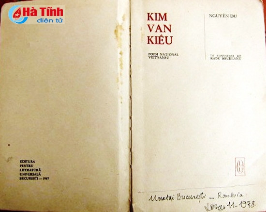 Hà Tinh reçoit la traduction en roumain du Truyên Kiêu ảnh 1