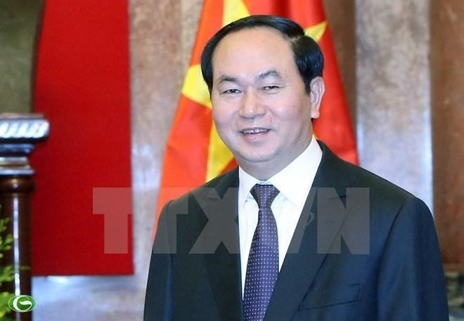 Le président Tran Dai Quang part pour le Brunei ảnh 1 Le président Tran Dai Quang part pour le Brunei ảnh 1