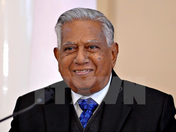 Décès de l’ex-président S.R. Nathan : condoléances à Singapour ảnh 1 Décès de l’ex-président S.R. Nathan : condoléances à Singapour ảnh 1