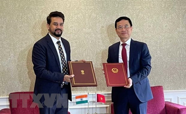 Information : le Vietnam et l’Inde signent une lettre d’intention ảnh 1