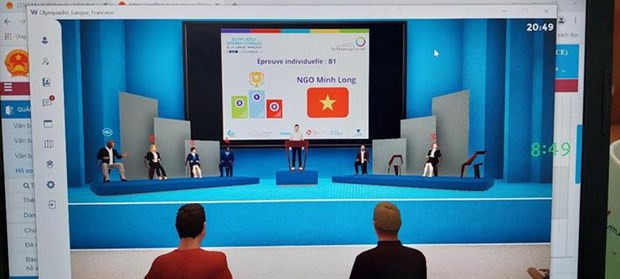 Un Vietnamien primé aux Olympiades internationales de langue française 2021 ảnh 1