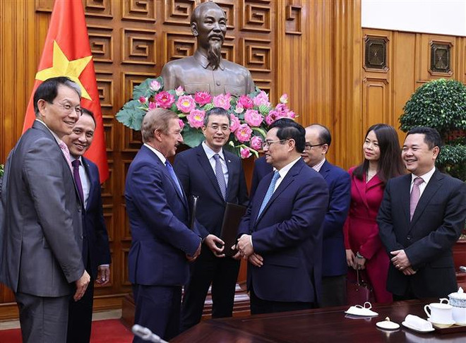 Le Premier ministre reçoit le président d'Air Lease Corporation ảnh 1 Le Premier ministre reçoit le président d'Air Lease Corporation ảnh 1