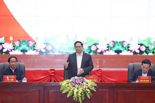 Le PM Pham Minh Chinh en déplacement à Hai Phong ảnh 1 Le PM Pham Minh Chinh en déplacement à Hai Phong ảnh 1