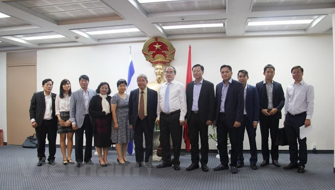 Une délégation de Ho Chi Minh-Ville en Israël ảnh 1 Une délégation de Ho Chi Minh-Ville en Israël ảnh 1