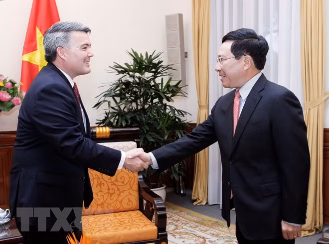 Le vice-PM Pham Binh Minh demande de promouvoir le partenariat avec les Etats-Unis ảnh 1