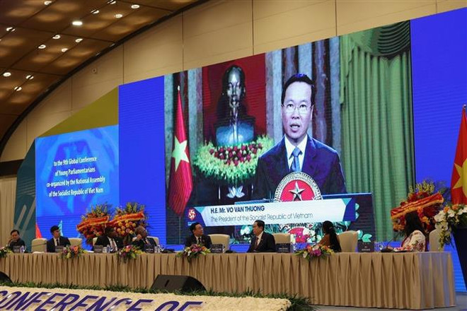 La 9e Conférence mondiale des jeunes parlementaires s’ouvre à Hanoi ảnh 2 La 9e Conférence mondiale des jeunes parlementaires s’ouvre à Hanoi ảnh 2