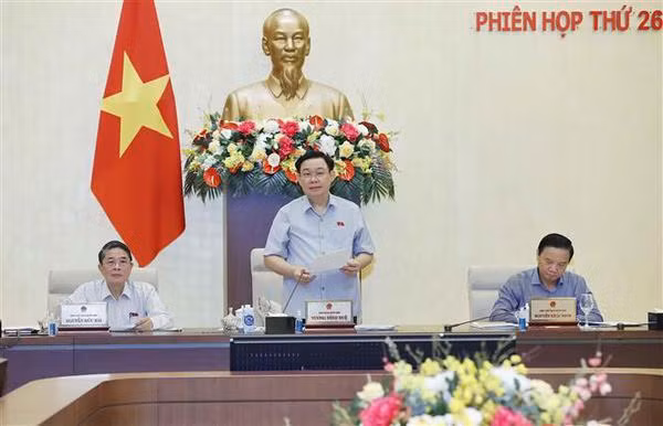 Ouverture de la 26e réunion du Comité permanent de l'Assemblée nationale ảnh 2 Ouverture de la 26e réunion du Comité permanent de l'Assemblée nationale ảnh 2