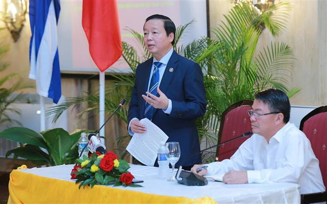 Le vice-Premier ministre Tran Hong Ha rencontre des dirigeants cubains ảnh 4 Le vice-Premier ministre Tran Hong Ha rencontre des dirigeants cubains ảnh 4