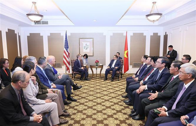 Le Premier ministre participe à un forum d’affaires Vietnam-États-Unis ảnh 3 Le Premier ministre participe à un forum d’affaires Vietnam-États-Unis ảnh 3