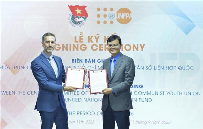 Promouvoir la coopération entre l'Union de la jeunesse et le FNUAP au Vietnam ảnh 2 Promouvoir la coopération entre l'Union de la jeunesse et le FNUAP au Vietnam ảnh 2