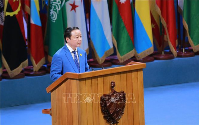 Le vice-Premier ministre Tran Hong Ha au Sommet du G77+Chine à Cuba ảnh 1 Le vice-Premier ministre Tran Hong Ha au Sommet du G77+Chine à Cuba ảnh 1