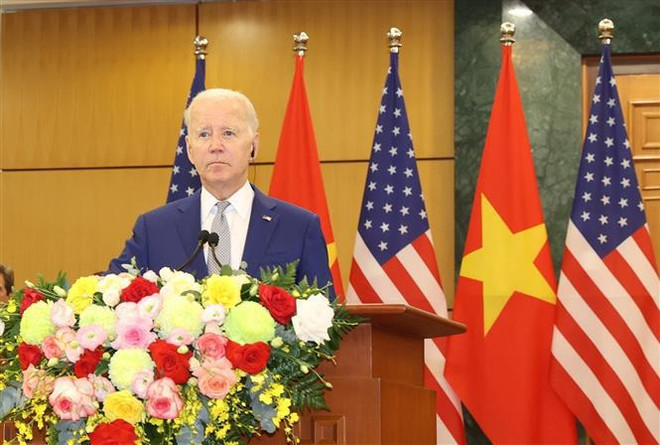 Vietnam et États-Unis rehaussent leurs relations au niveau d’un Partenariat stratégique intégral ảnh 3 Vietnam et États-Unis rehaussent leurs relations au niveau d’un Partenariat stratégique intégral ảnh 3