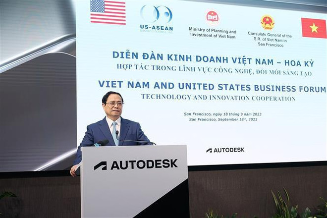 Le Premier ministre participe à un forum d’affaires Vietnam-États-Unis ảnh 1 Le Premier ministre participe à un forum d’affaires Vietnam-États-Unis ảnh 1